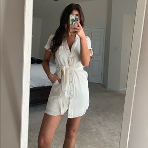 Abercrombie button down shirt dress